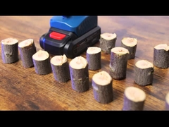 Μπλε ναυτικές ηλεκτρικές ψαλίδες περικοπής με την επαναφορτιζόμενη μπαταρία 21V